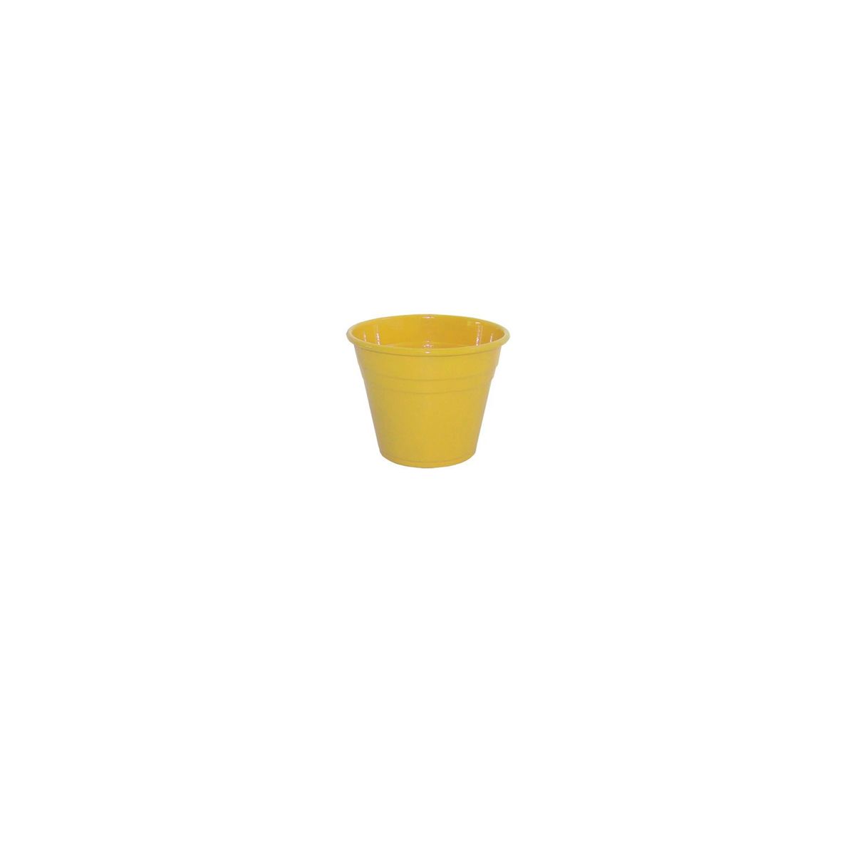 Vaso para Plantas em Alumínio Amarelo Pp 6,5x7cm, marca Alumínios Vulcão - Foto 2