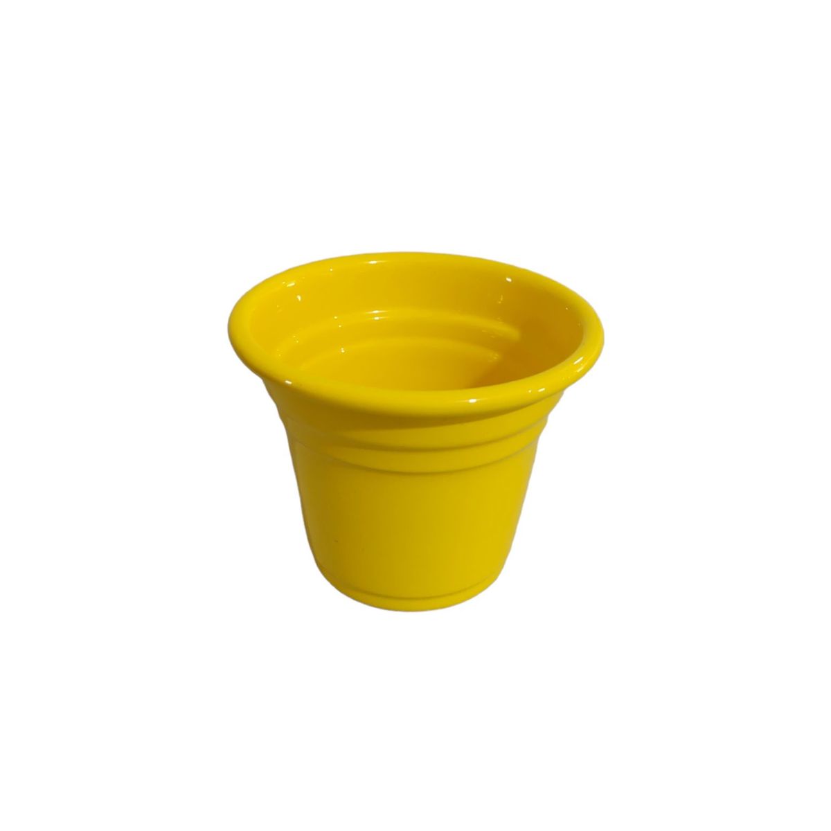 Vaso para Plantas em Alumínio Amarelo Pp 6,5x7cm, marca Alumínios Vulcão - Foto Principal