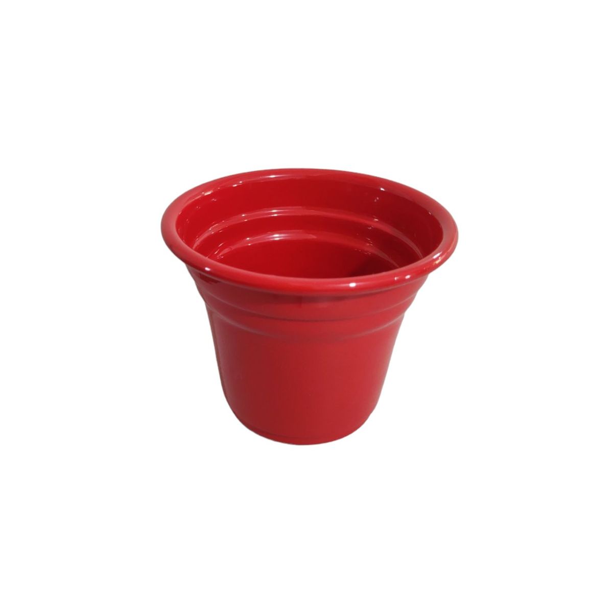 Vaso para Plantas em Alumínio Vermelho Pp 6,5x7cm, marca Alumínios Vulcão - Foto Principal