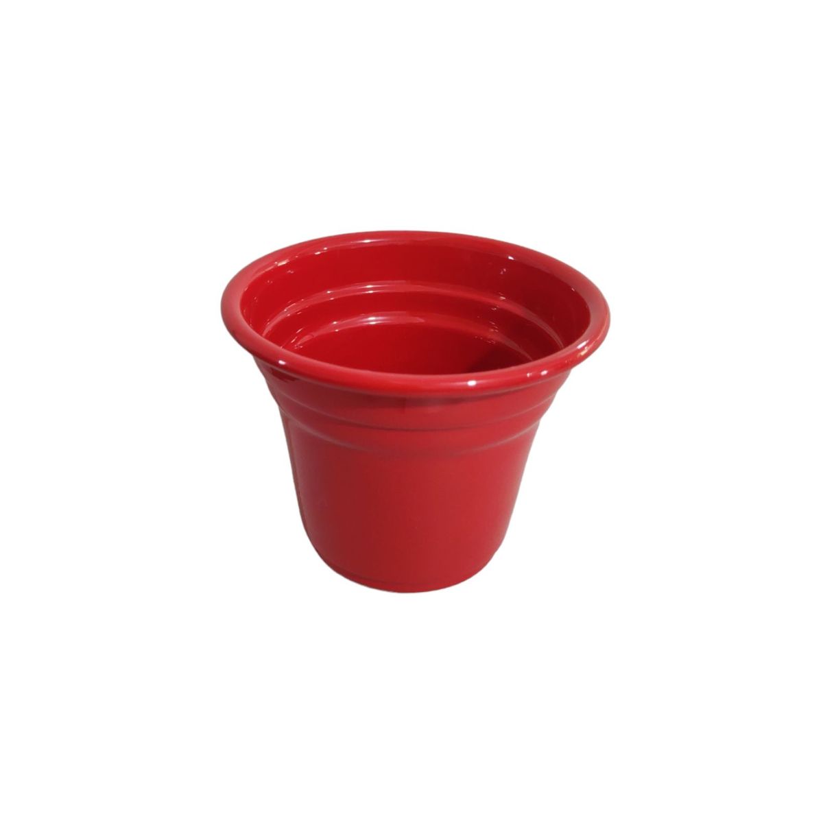 Vaso para Plantas em Alumínio Vermelho Pp 6,5x7cm, marca Alumínios Vulcão - Foto Principal