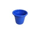 Vaso para Plantas em Alumínio Azul Escuro Pp 6,5x7cm