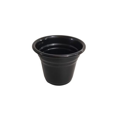 Vaso de Alumnio PP 6,5x7cm Preto