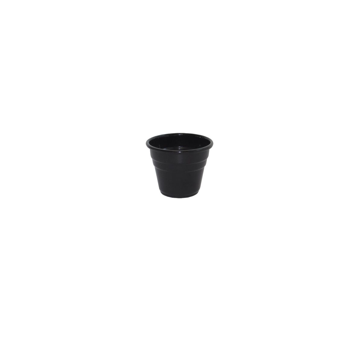 Vaso para Plantas em Alumínio Preto Pp 6,5x7cm, marca Alumínios Vulcão - Foto 2