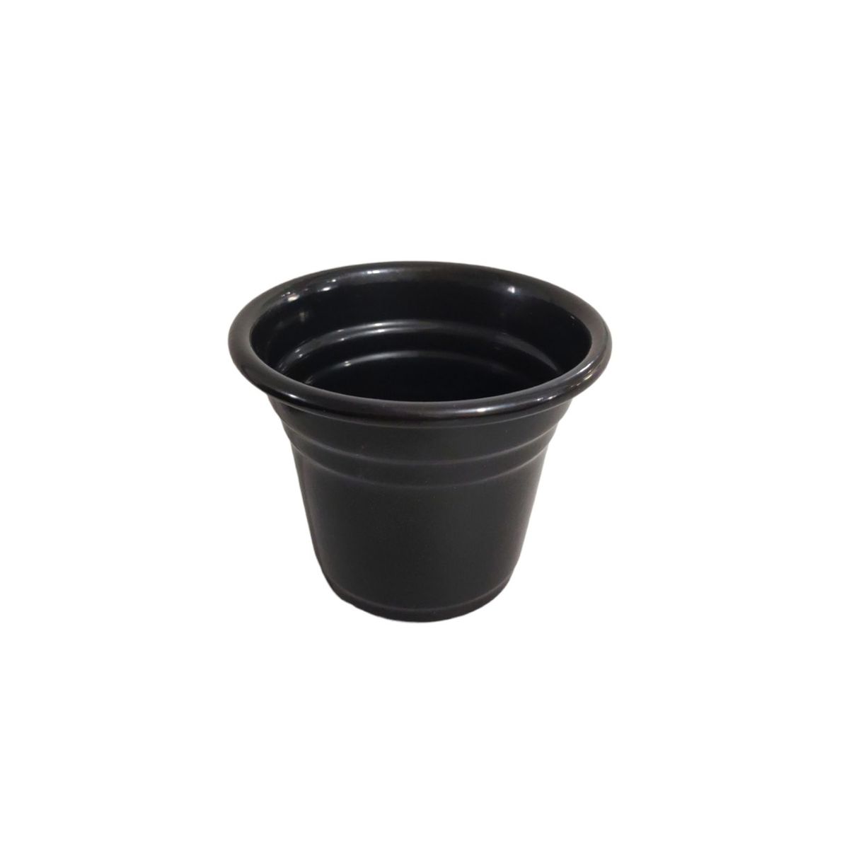 Vaso para Plantas em Alumínio Preto Pp 6,5x7cm, marca Alumínios Vulcão - Foto Principal