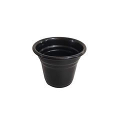 Vaso para Plantas em Alumínio Preto Pp 6,5x7cm