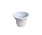 Vaso para Plantas em Alumínio Branco Pp 6,5x7cm