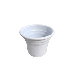 Vaso para Plantas em Alumínio Branco Pp 6,5x7cm