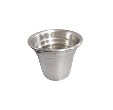 Vaso de Alumnio PP 6,5x7cm Polido Natural