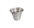 Vaso de Alumínio PP 6,5x7cm Polido Natural