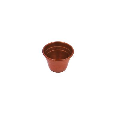 Vaso Alumnio Cobre Verniz 9x11cm Pequeno