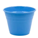 Vaso de Alumínio G 12x16cm Azul Bebê
