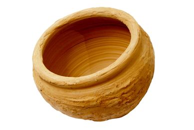 Vaso Ba Rstico Torto Cermico 01