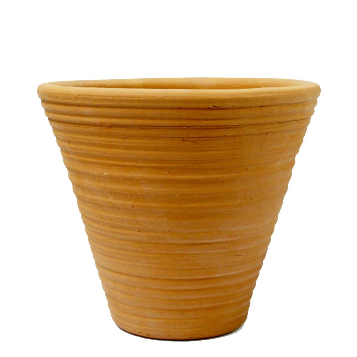Vaso para Plantas em Cerâmica Comum Riscado Médio 05, marca Cerâmica Guarani - Foto 2