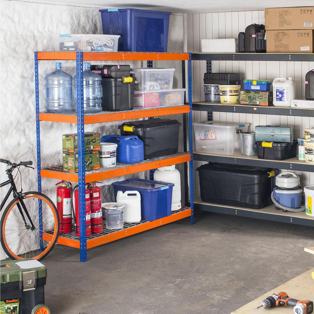 Caixa Organizadora Plastico Transparente UltraBox 46L 60x45,5x23,5cm Just Home Collection, marca Just Home Collection - Foto 2