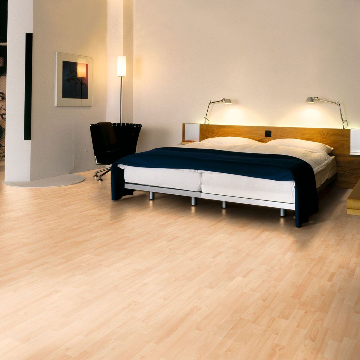 Piso Laminado Click Econômico Haya Natural 19,3cmx138cmx6mm caixa 2,92m² Karson, marca Karson - Foto Principal
