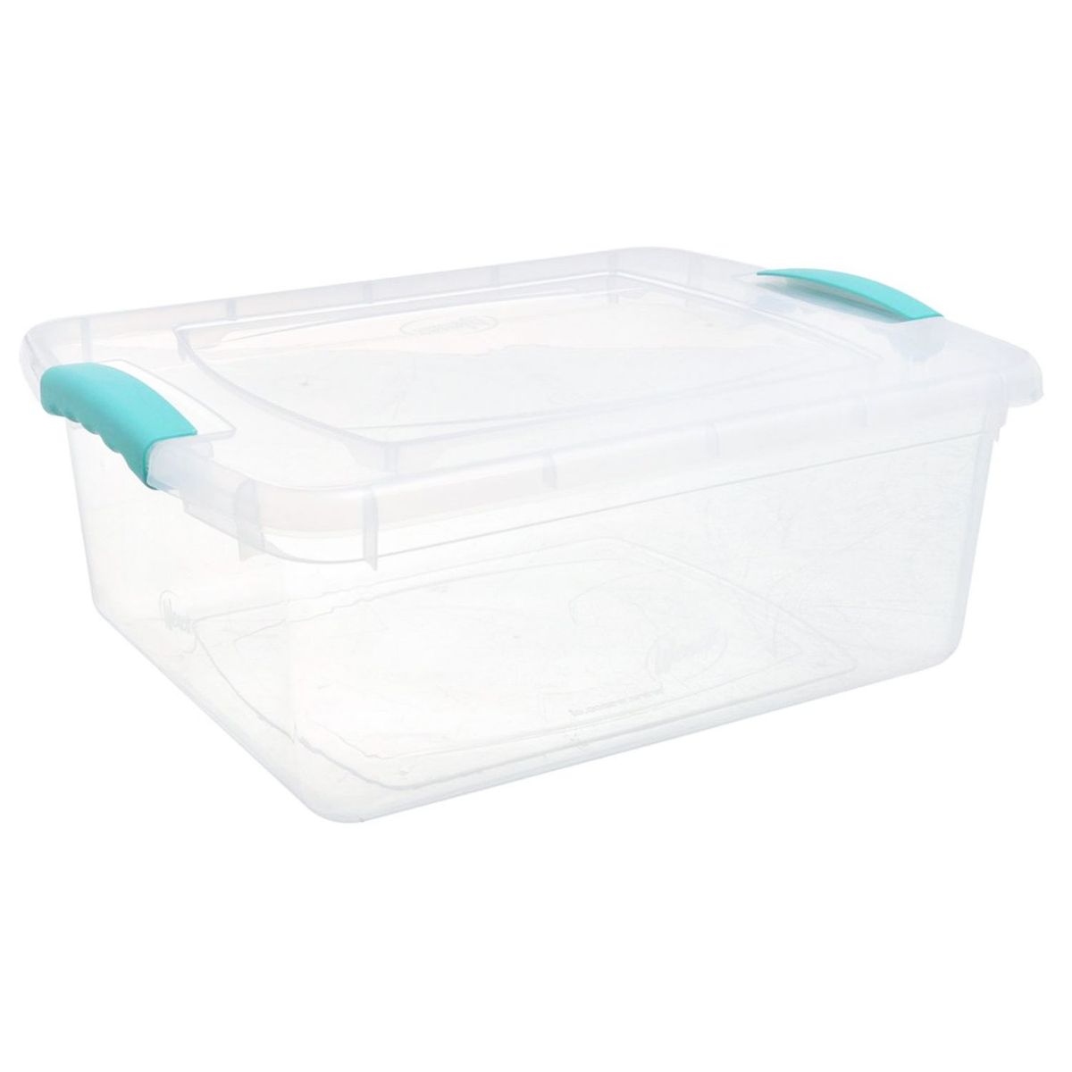Caixa Organizadora Plastico Transparente Wenbox 15L 32x16x42cm Just Home Collection, marca Wenco - Foto Principal