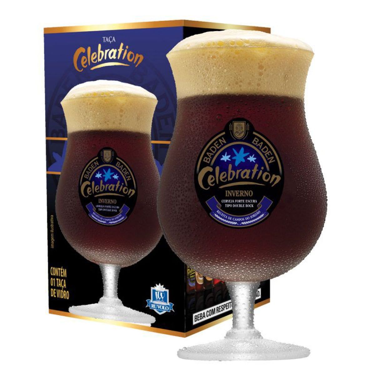 Taça para Cerveja Celebration 645ml Transparente   , marca Ruvolo - Foto Principal