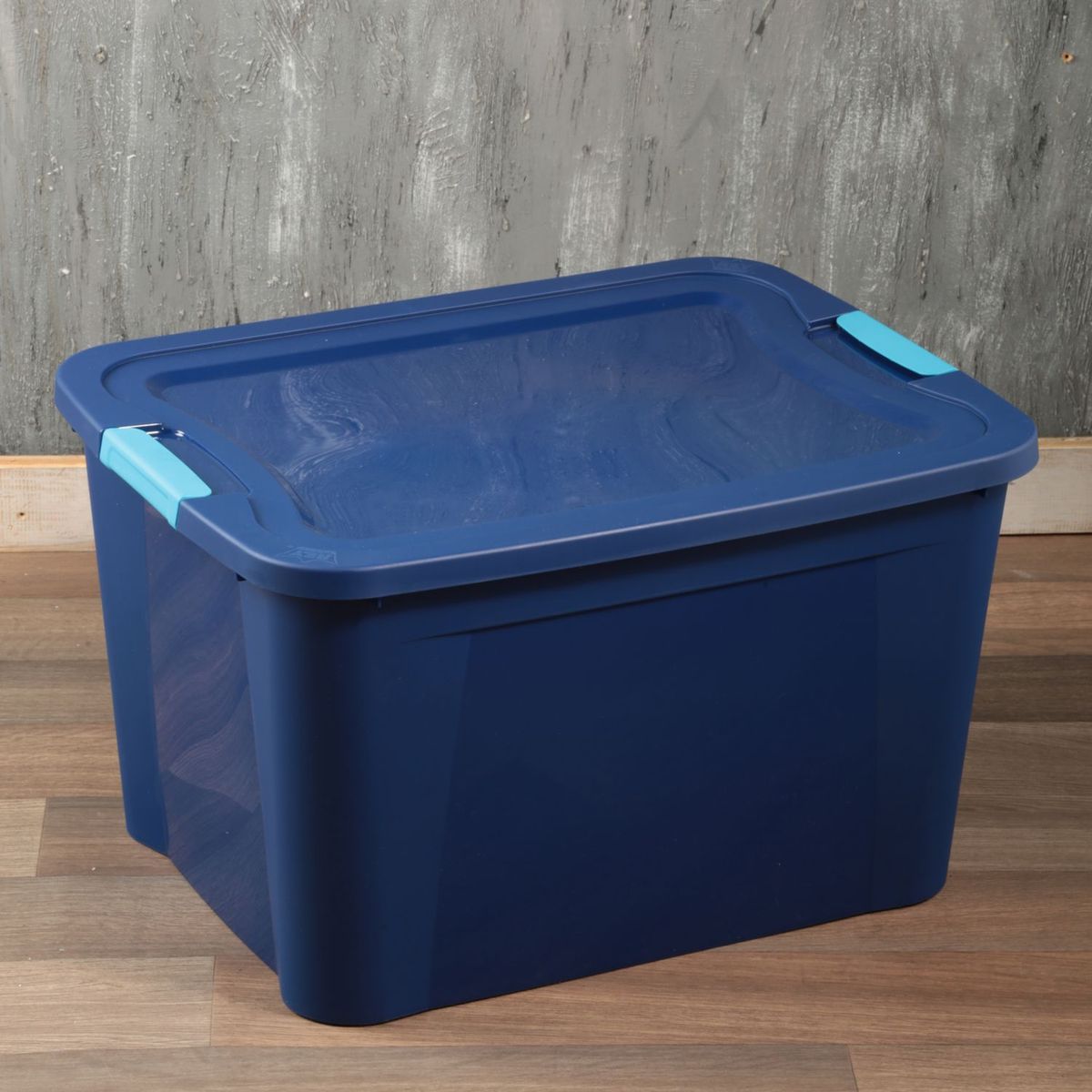 Caixa Ultraforte 68l Azul, marca Just Home Collection - Foto 2