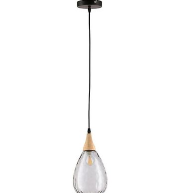 Luminria Pendente Cale 1L E14 Preto
