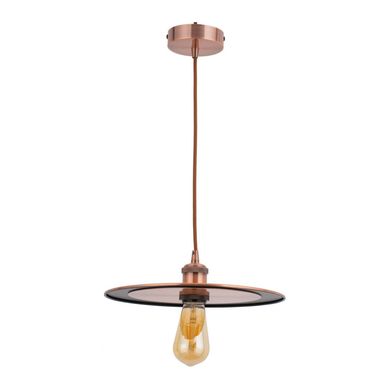 Lum Pendente Slim 1L E27 Cobre