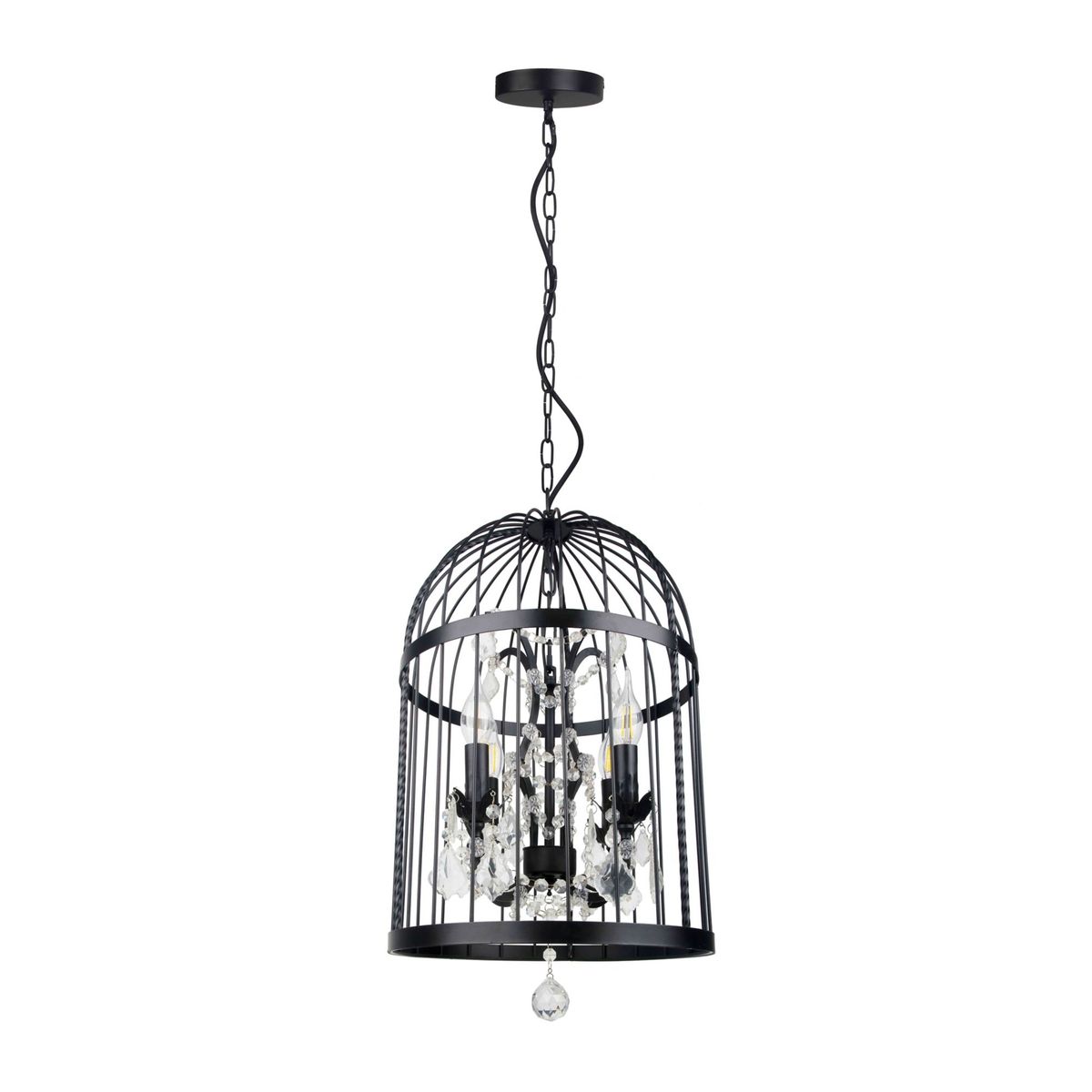 Luminária Pendente Jaula 4L E14, marca Just Home Collection - Foto Principal