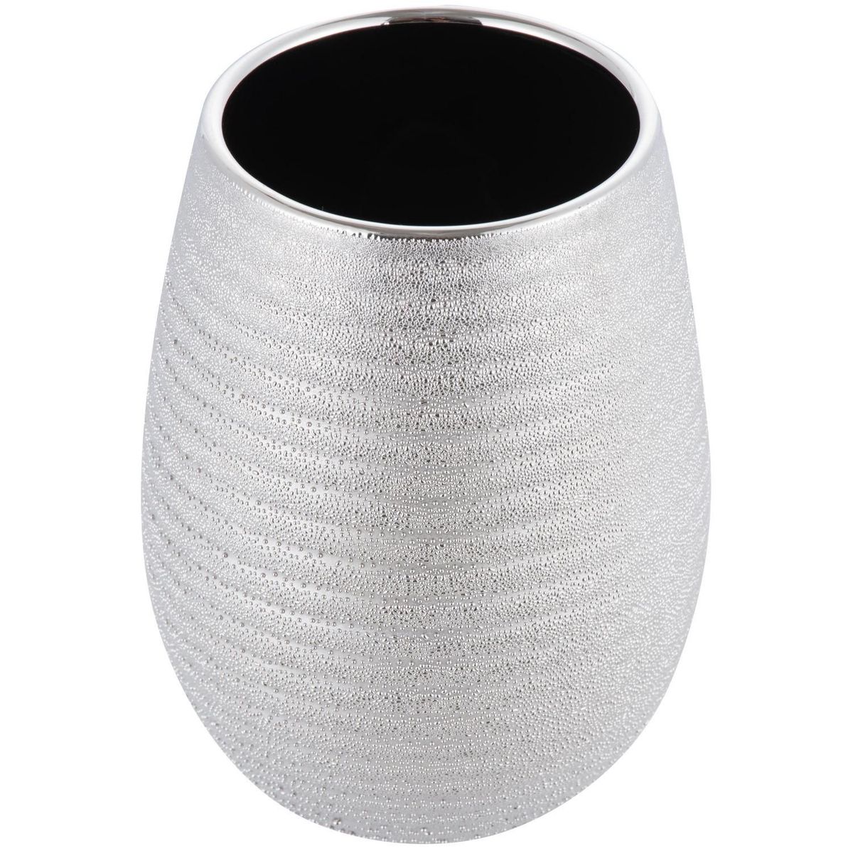 Porta Objetos de Banheiro em Resina Shiny Silver Just Home Collection, marca Just Home Collection - Foto 2