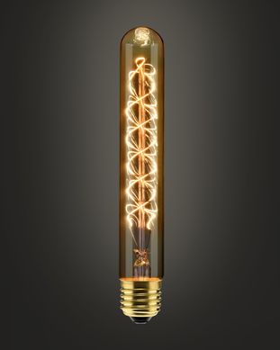 Lmpada Filamento Carbono T30 40W 2000K 127V Bronze