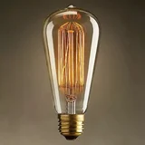 Lâmpada Filamento Carbono ST64 40W 2000K 127V Bronze
