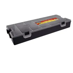 Caixa Plástica com Divisórias 16" Preto