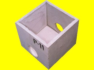 Caixa guas Pluviais De Concreto Sem Tampa P-11 35X35Cm