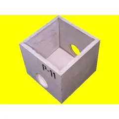 Caixa Águas Pluviais De Concreto Sem Tampa P-11 35X35Cm
