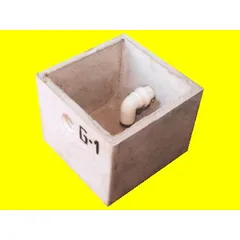 Caixa De Gordura De Concreto Sem Tampa G-1 35X35Cm