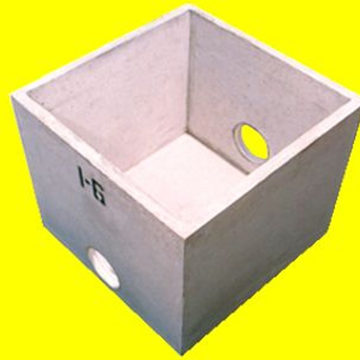 Caixa De Inspeção De Concreto Sem Tampa 50X50, marca Concrebox - Foto 2