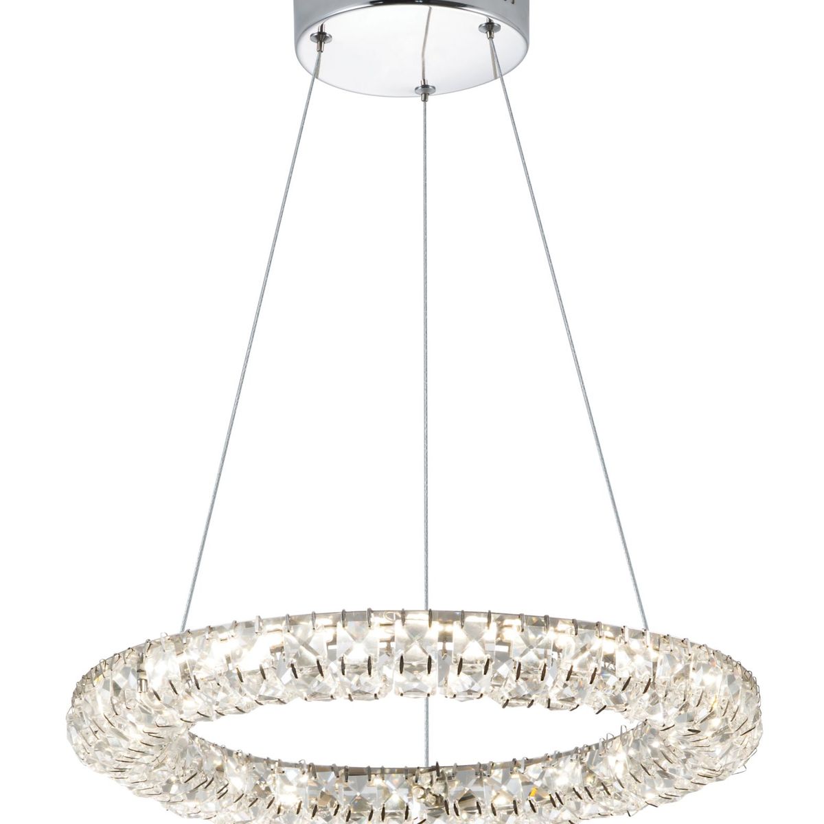 Luminária Pendente Led Serpens 18W 35cm Bege Just Home Collection, marca Just Home Collection - Foto Principal