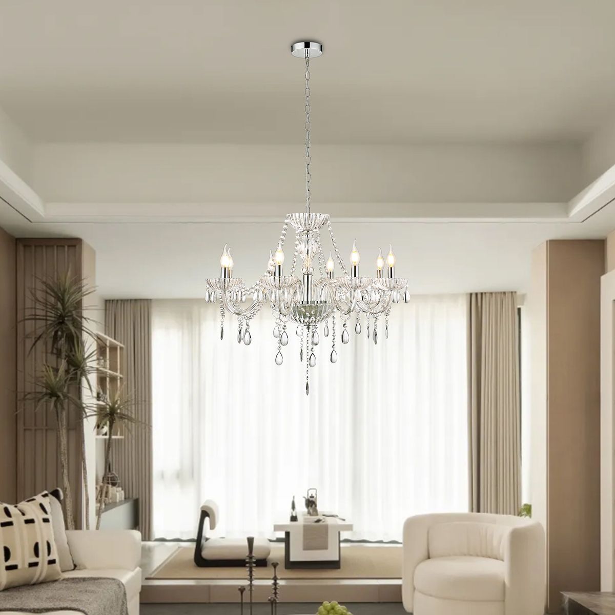 Luminária Pendente Auriga 8 Luz E14 Just Home Collection, marca Just Home Collection - Foto 2