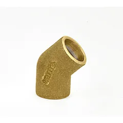 Cotovelo 45° Latão 22Mm Soldável