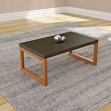 Mesa de Centro Adrian 50x85x35cm Cinza Escuro Amndoa
