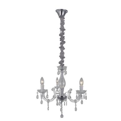 Lustre Treviso de Acrlico 3 Lmpadas 40W E14 Bivolt 43x143cm