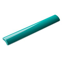 Canaleta Externa para Piscina Verde Jade 2,5x20cm Brilhante Eliane