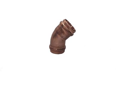 Cotovelo 45 Cobre 15Mm Soldvel 