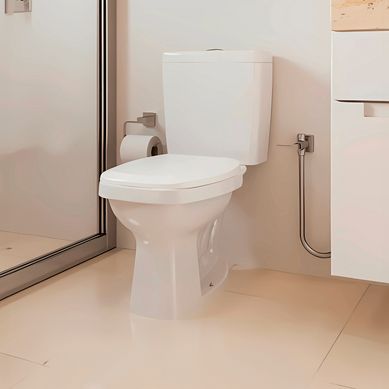 Kit Completo Bacia com Caixa Acoplada Like Branco