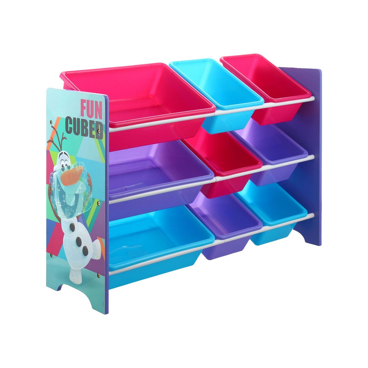 Organizador Frozen 9 Caixas 84x30cm, marca Disney - Foto Principal