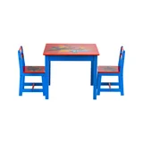 Conjunto Infantil Mesa e 2 Cadeiras Spiderman Vermelho