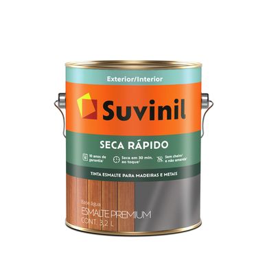 Base A2 Esmalte Premium Seca Rpido Exterior e Interior 3,2L Transparente