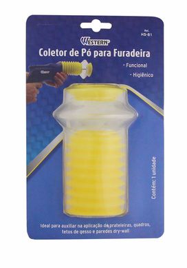 Coletor de Poeira para Furadeira Western Amarelo