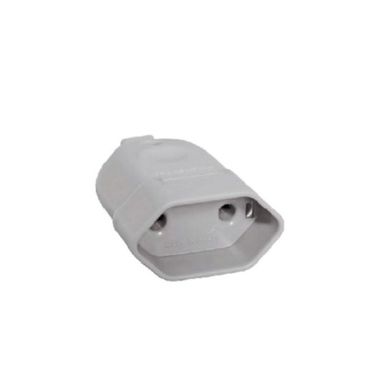 Plugue Fmea Cinza 2 Polos 10A