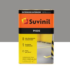 Tinta para Piso Cinza Fosco 18L Suvinil