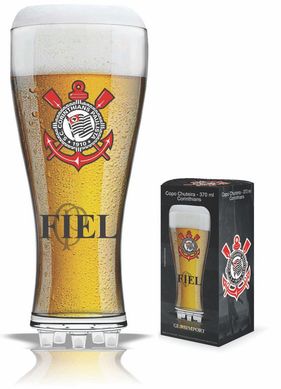 Copo Chuteira 370ml Corinthians Transparente