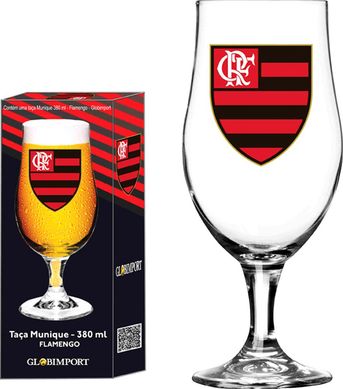 Taa Munique 380ml Flamengo Transparente