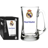 Caneca Scandinavia 355ml Real Madrid Transparente